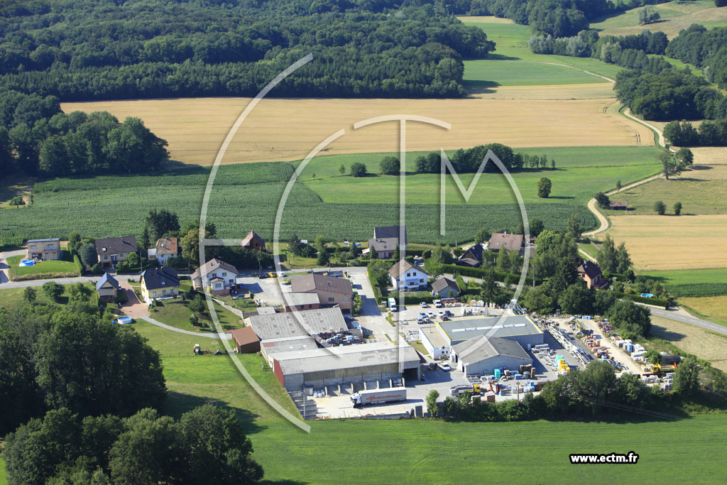 Photo arienne de Brchaumont