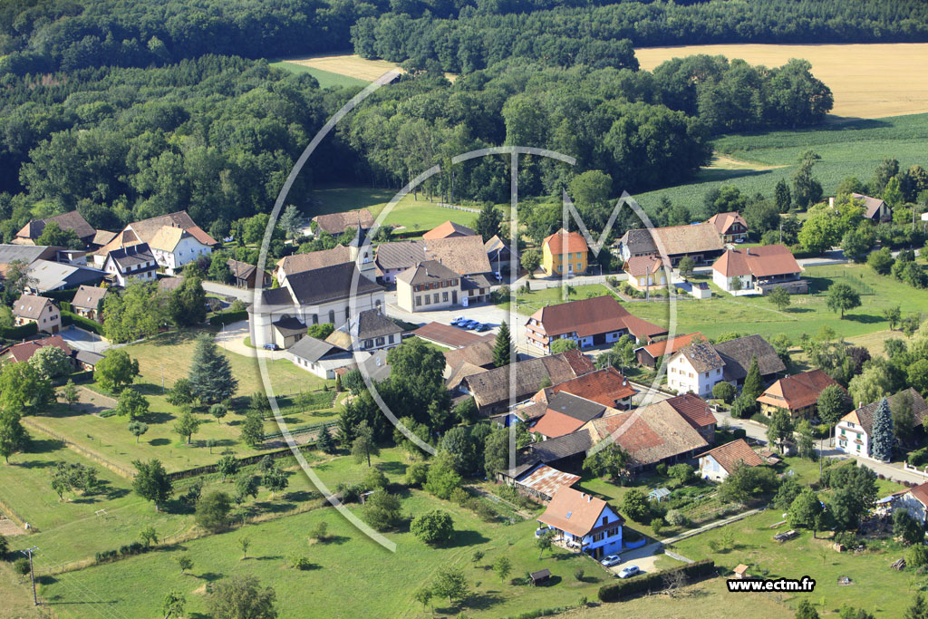 Photo arienne de Brchaumont