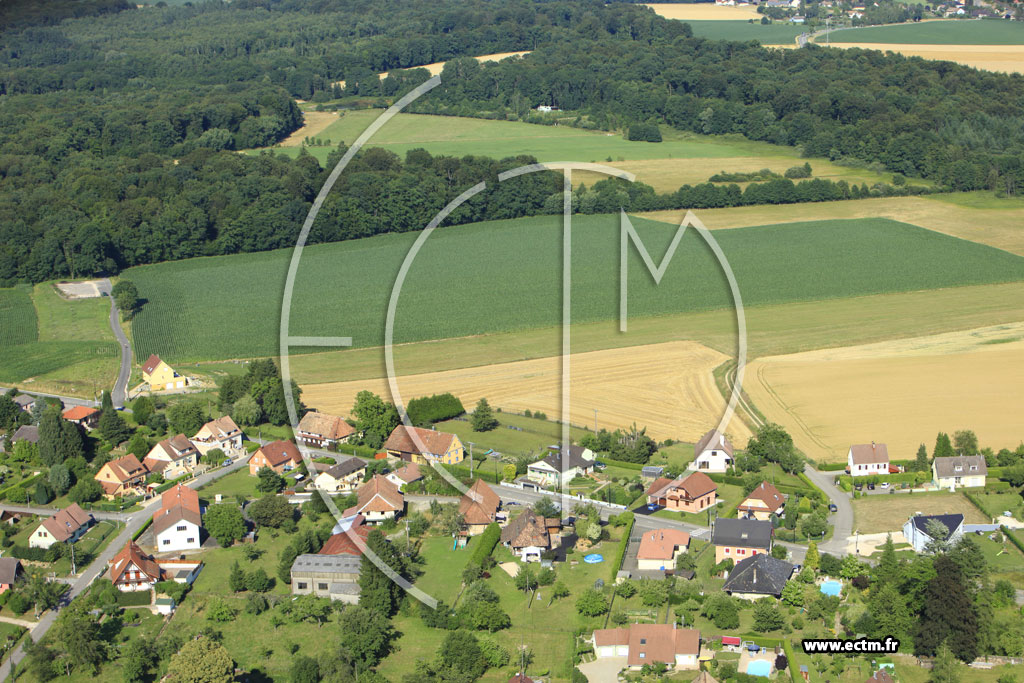 Photo arienne de Chavannes-sur-L'tang