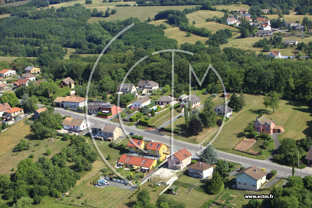 Photo arienne de Chlonvillars