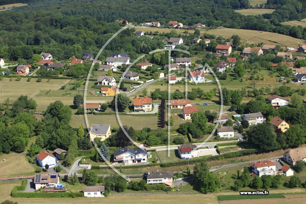 Photo arienne de Chlonvillars