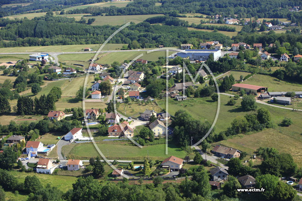 Photo arienne de Chlonvillars
