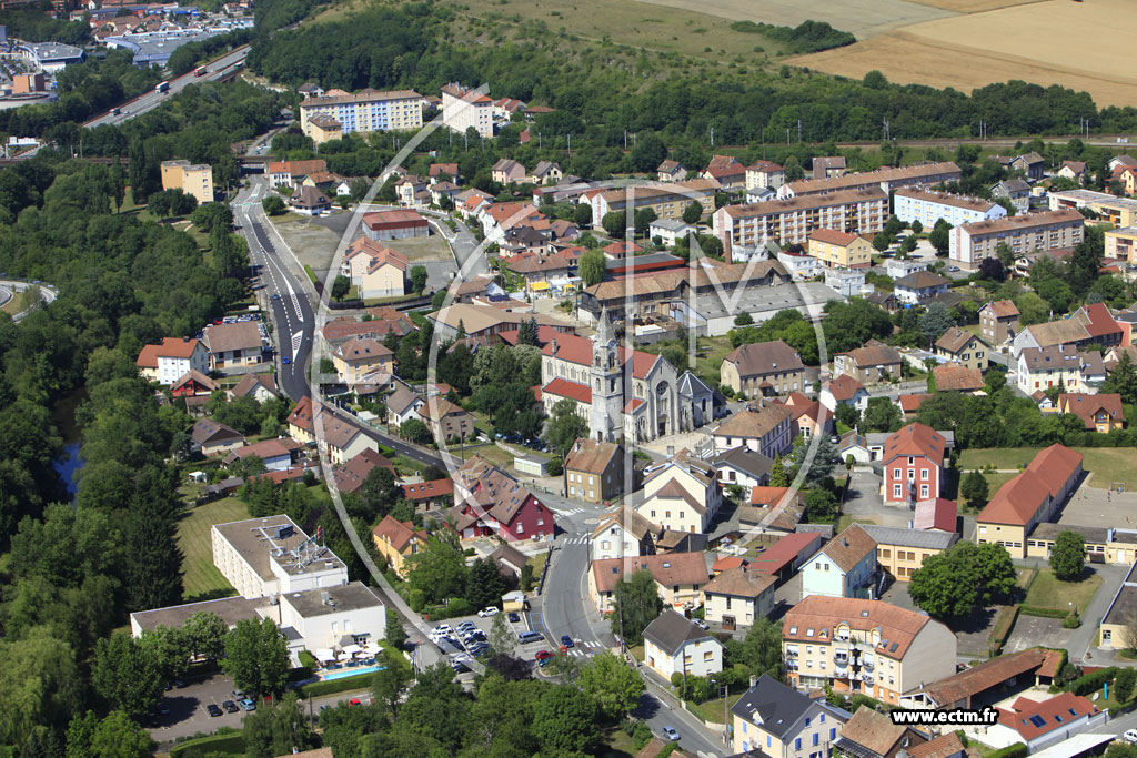 Photo arienne de Danjoutin