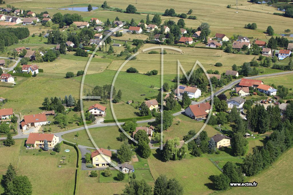 Photo arienne de vette-Salbert (Le Thiamont)