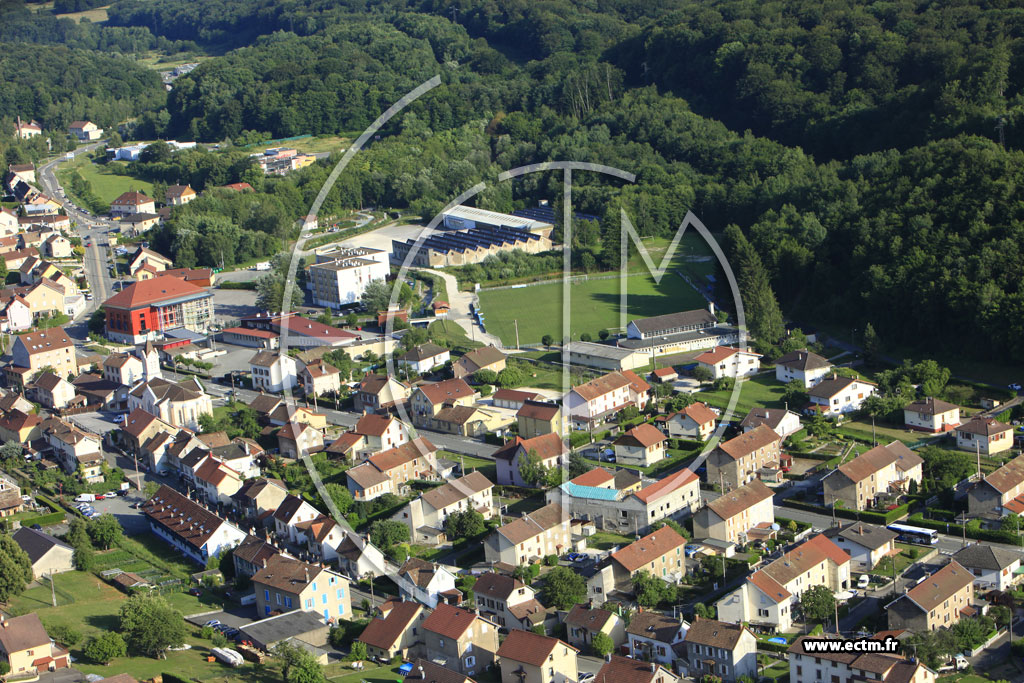 Photo arienne de Fesches-le-Chtel