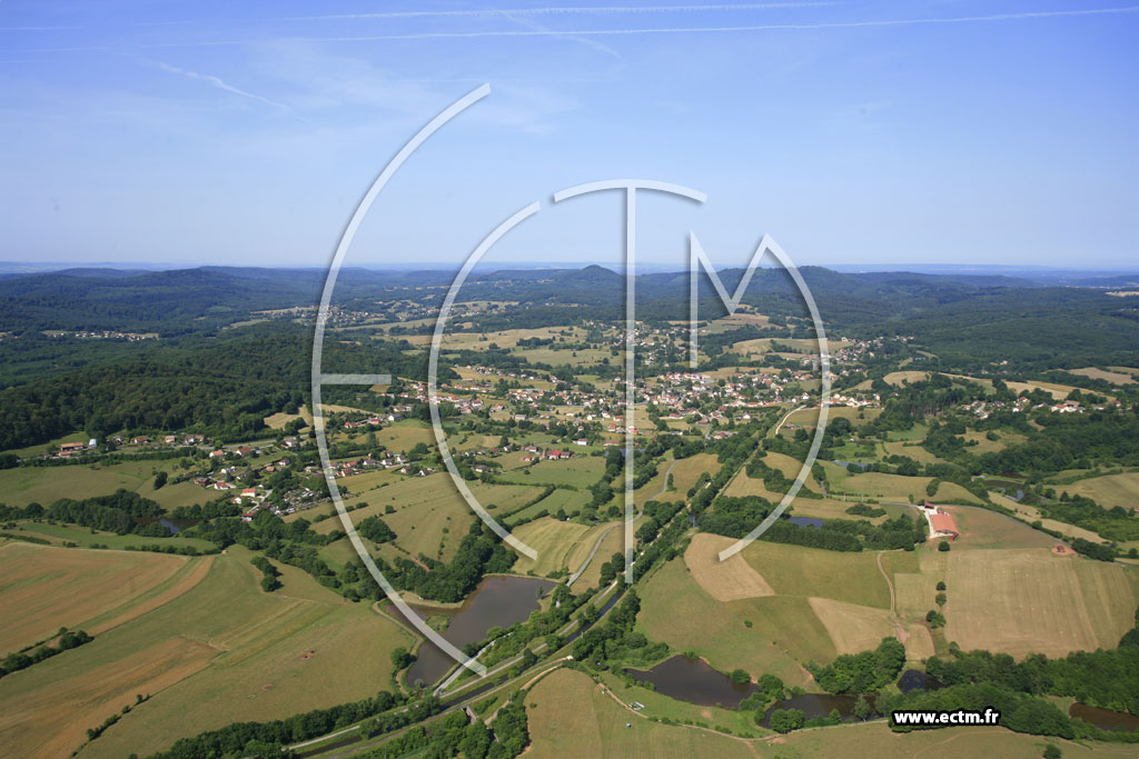 Photo arienne de Frahier-et-Chatebier