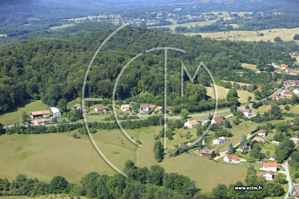 Photo arienne de Frahier-et-Chatebier