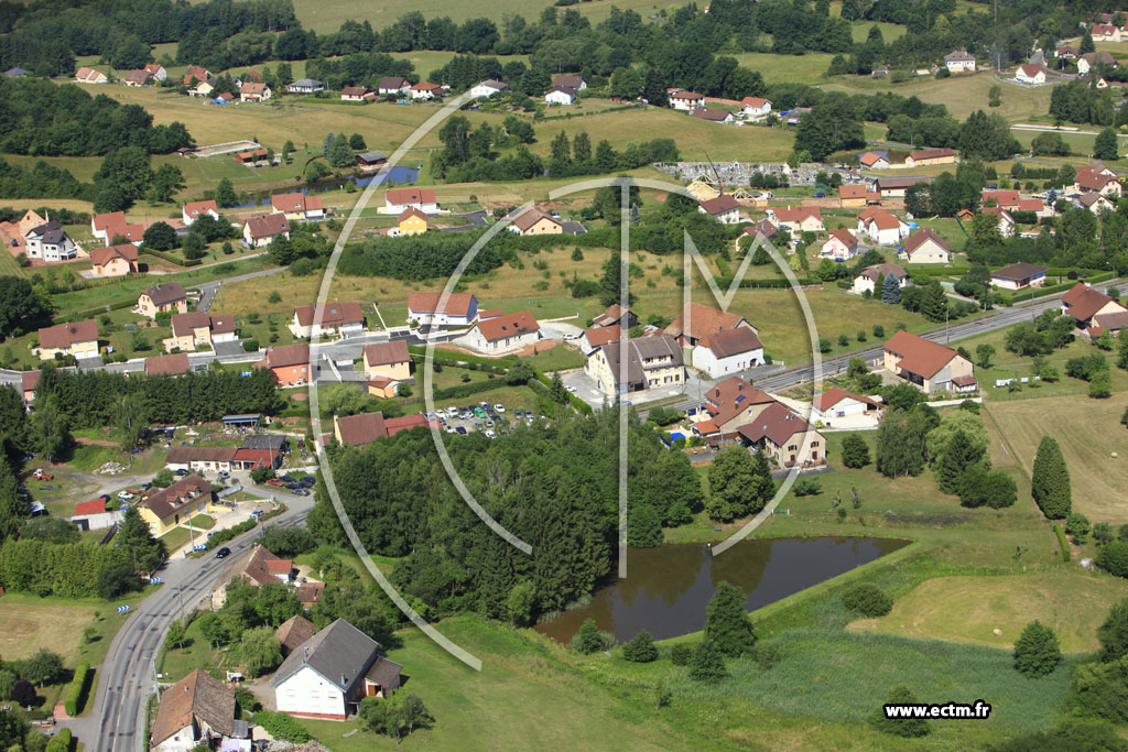 Photo arienne de Frahier-et-Chatebier