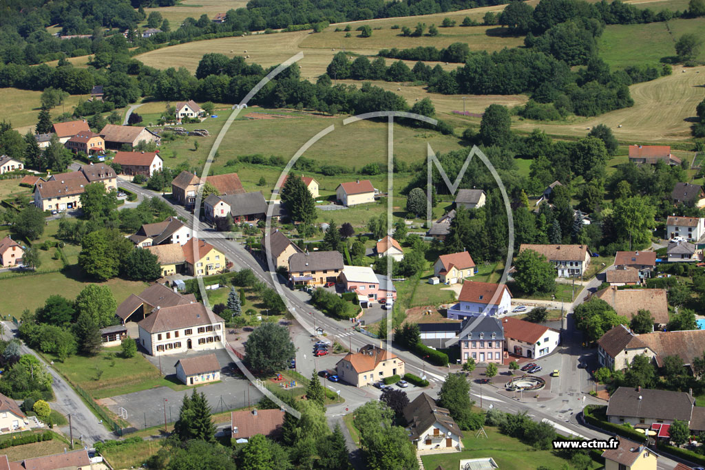 Photo arienne de Frahier-et-Chatebier