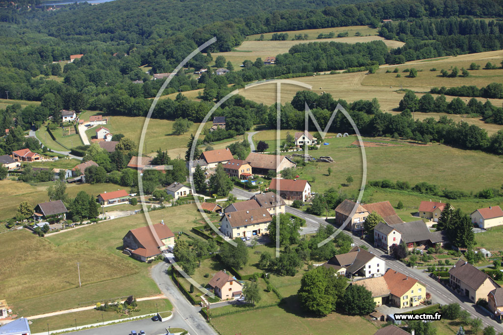 Photo arienne de Frahier-et-Chatebier