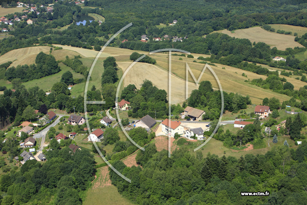 Photo arienne de Frahier-et-Chatebier