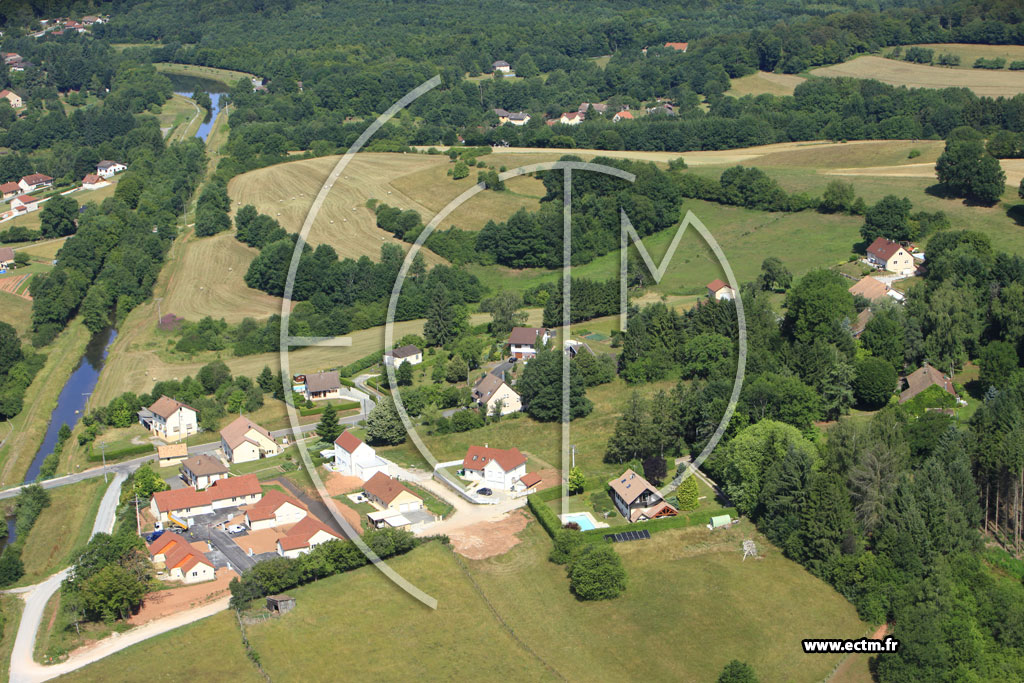 Photo arienne de Frahier-et-Chatebier