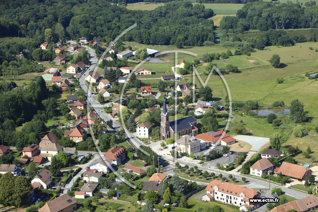 Photo arienne de Saint-Germain-le-Chtelet