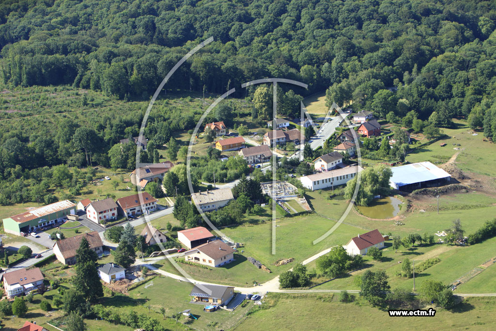 Photo arienne de Saint-Germain-le-Chtelet