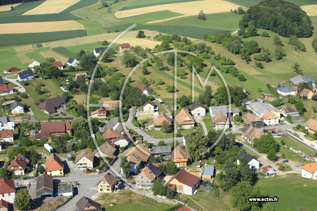 Photo arienne de Traubach-le-Haut