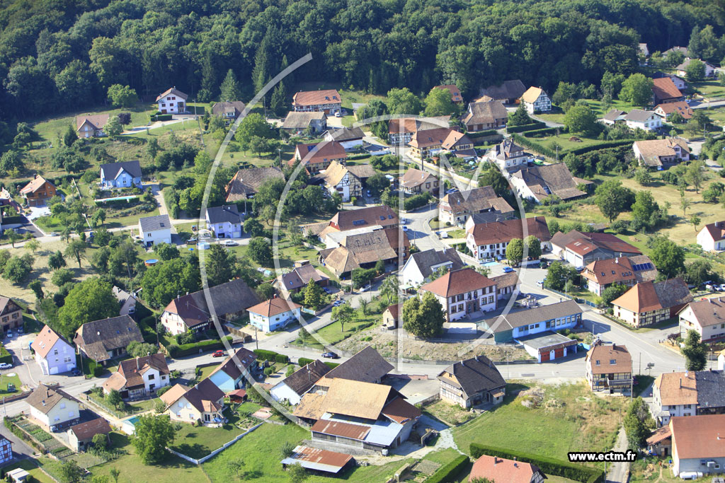 Photo arienne de Traubach-le-Haut