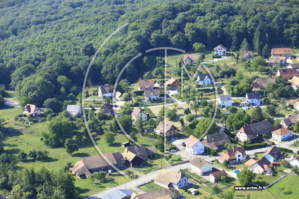 Photo arienne de Traubach-le-Haut