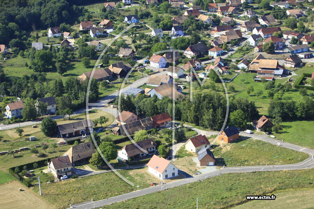 Photo arienne de Traubach-le-Haut