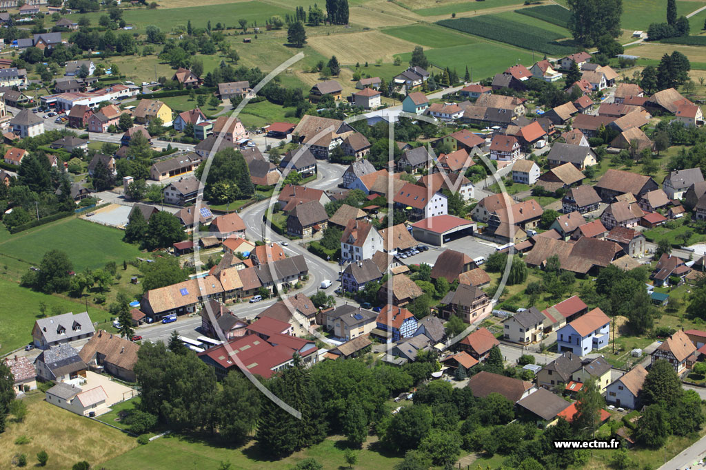 Photo arienne de Ballersdorf