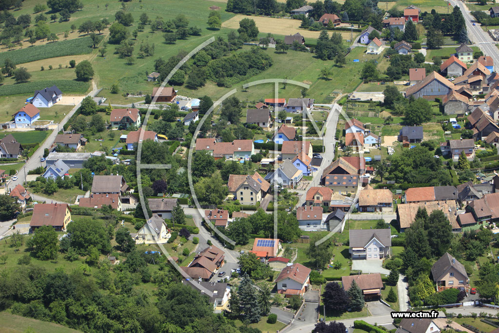 Photo arienne de Ballersdorf