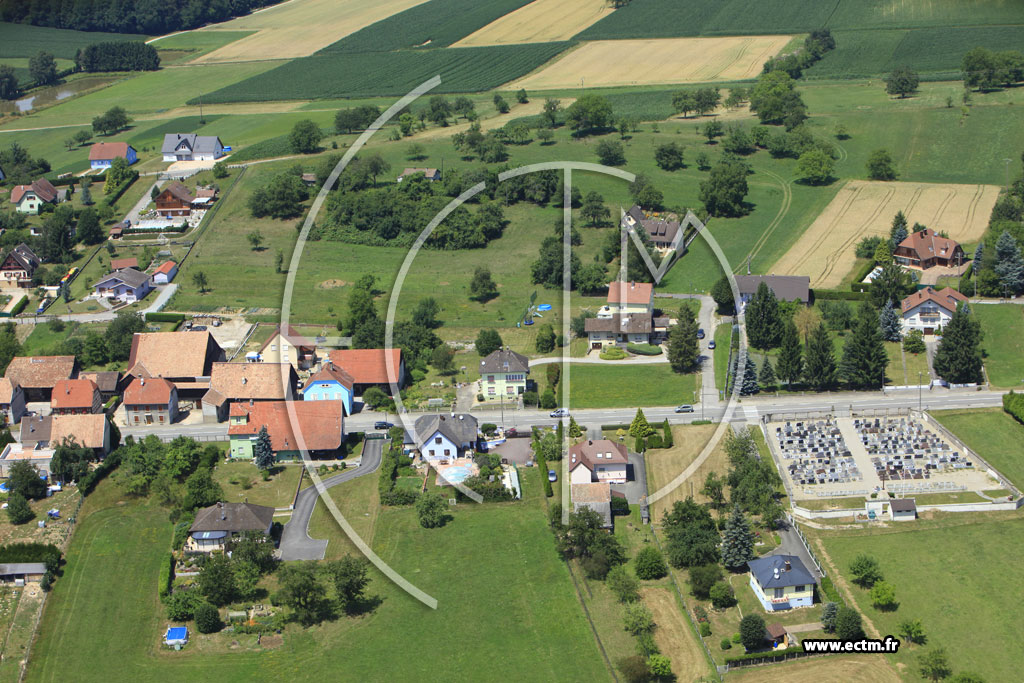 Photo arienne de Ballersdorf