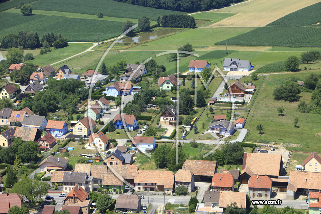 Photo arienne de Ballersdorf