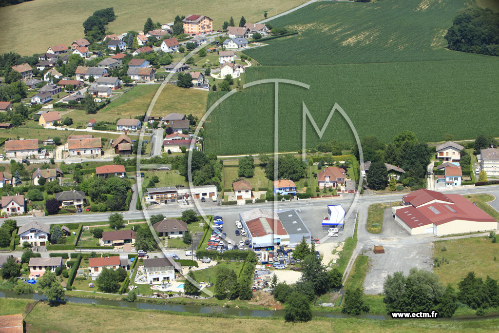 Photo arienne de Grandvillars