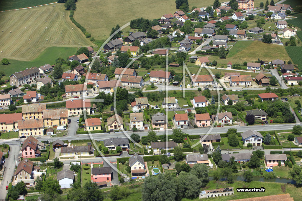 Photo arienne de Grandvillars