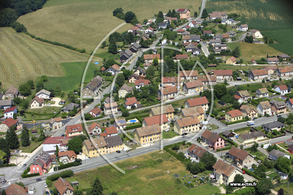 Photo arienne de Grandvillars