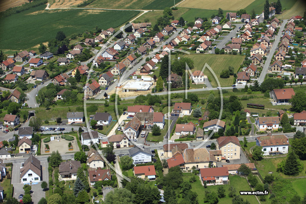 Photo arienne de Grandvillars