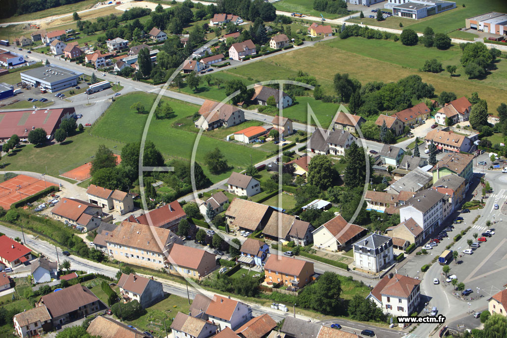 Photo arienne de Grandvillars