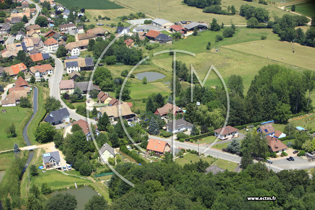 Photo arienne de Saint-Ulrich
