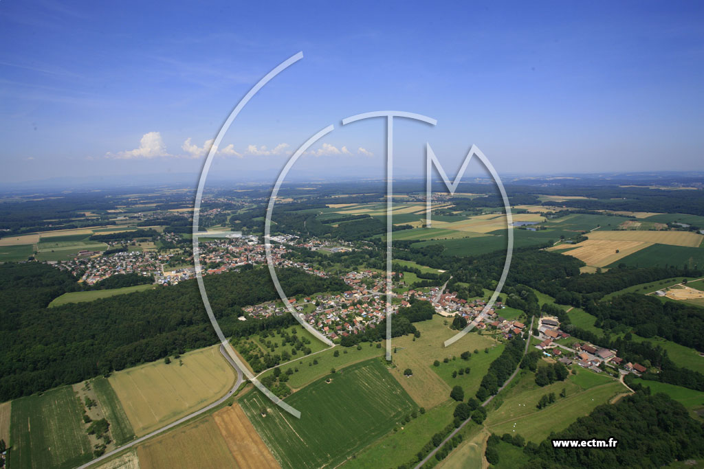 Photo arienne de Seppois-le-Haut