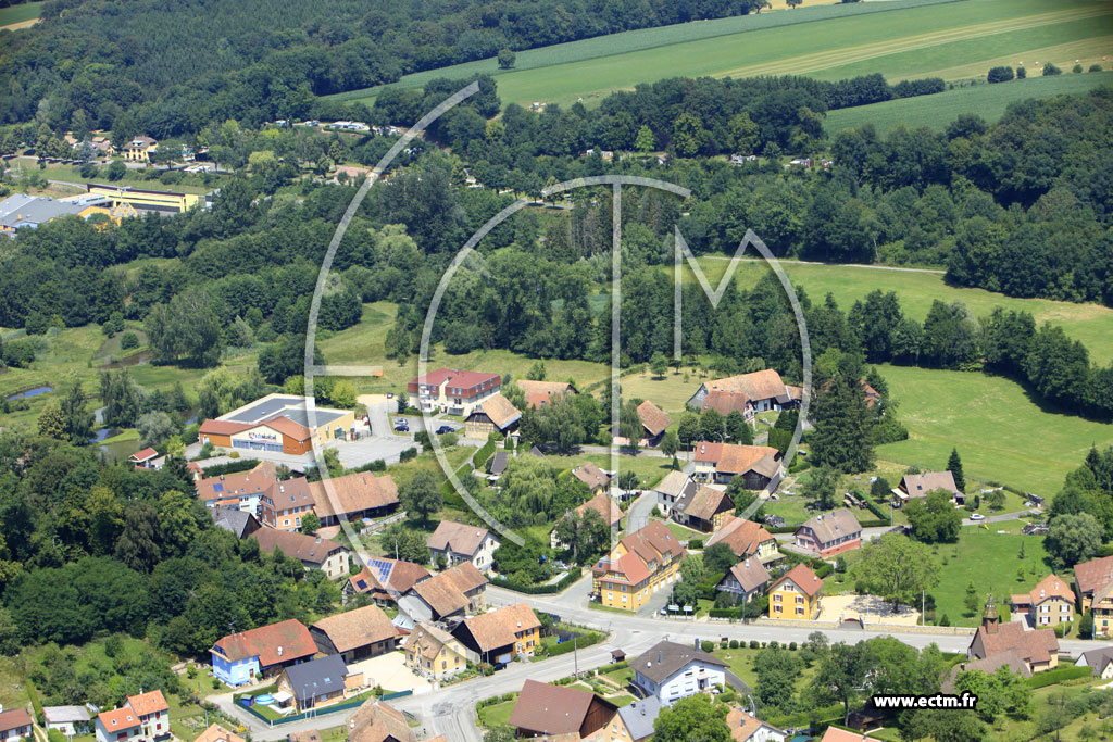 Photo arienne de Seppois-le-Haut
