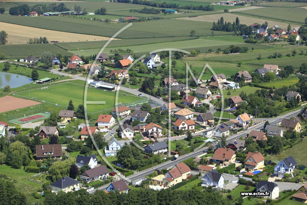Photo arienne de Aspach-le-Haut