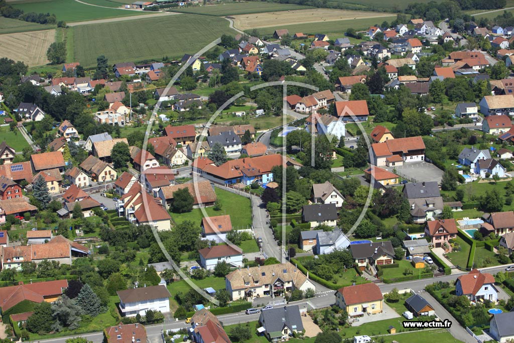 Photo arienne de Aspach-le-Haut