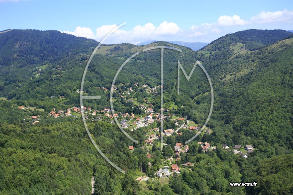 Photo arienne de Bourbach-le-Haut