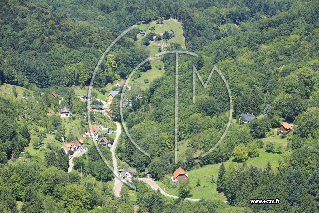 Photo arienne de Bourbach-le-Haut