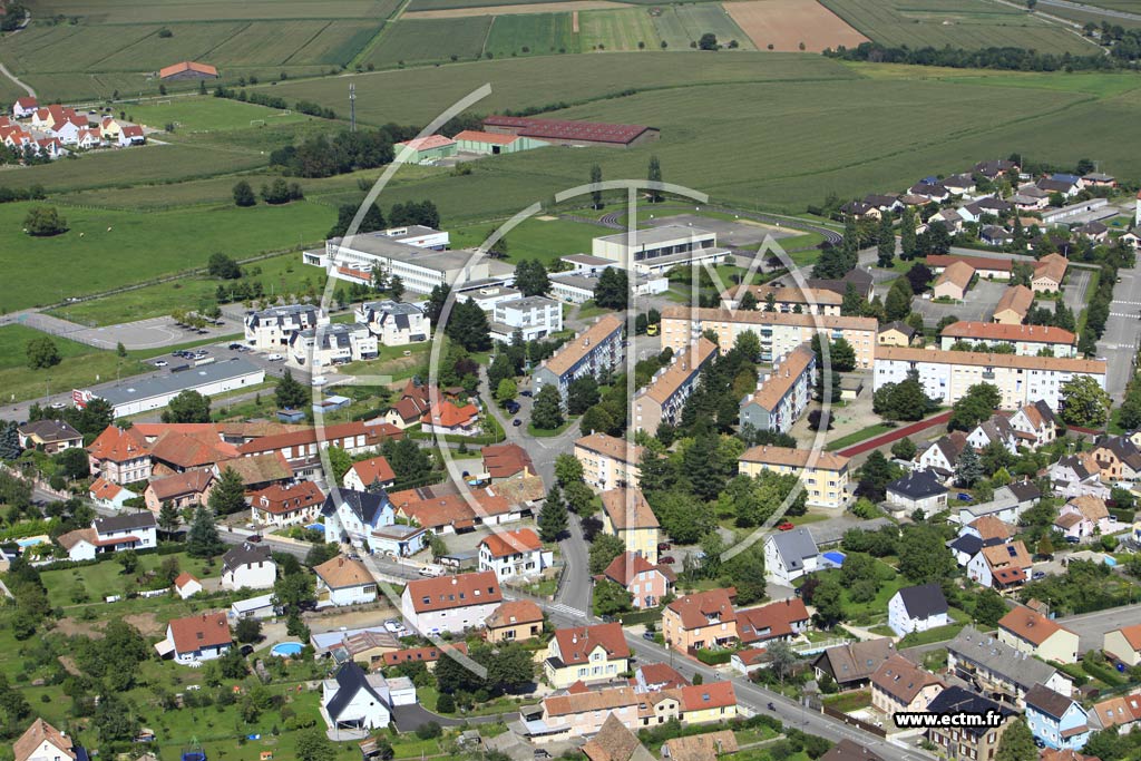 Photo arienne de Cernay