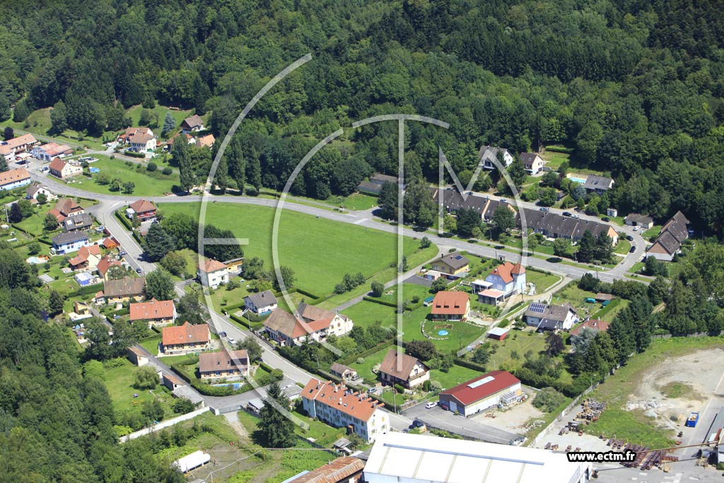 Photo arienne de Kirchberg (Langenfeld)