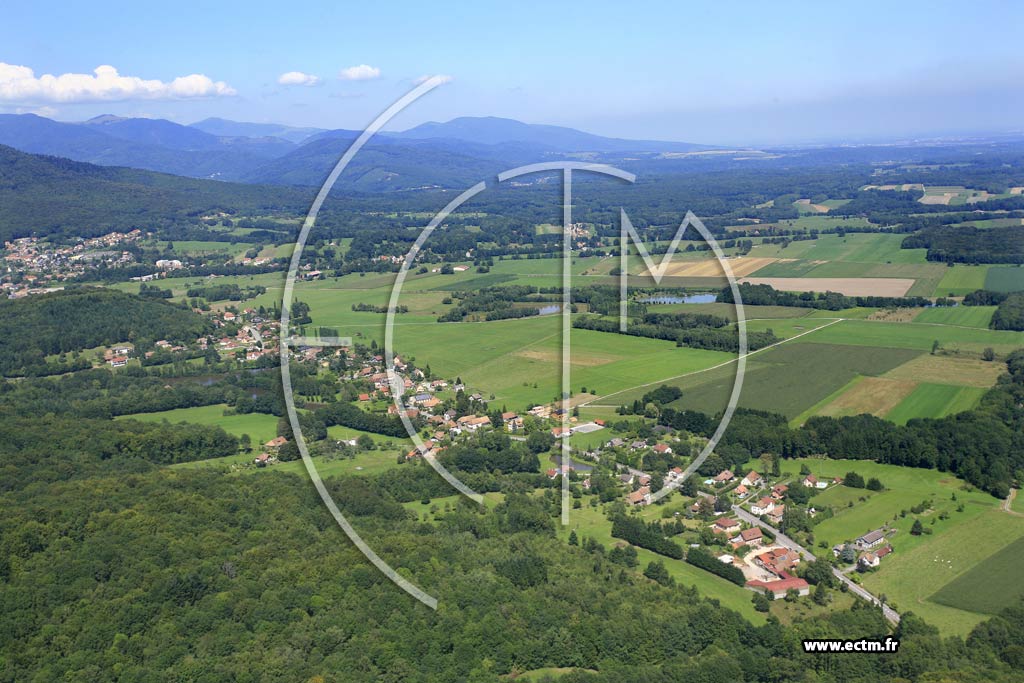 Photo arienne de Romagny-sous-Rougemont