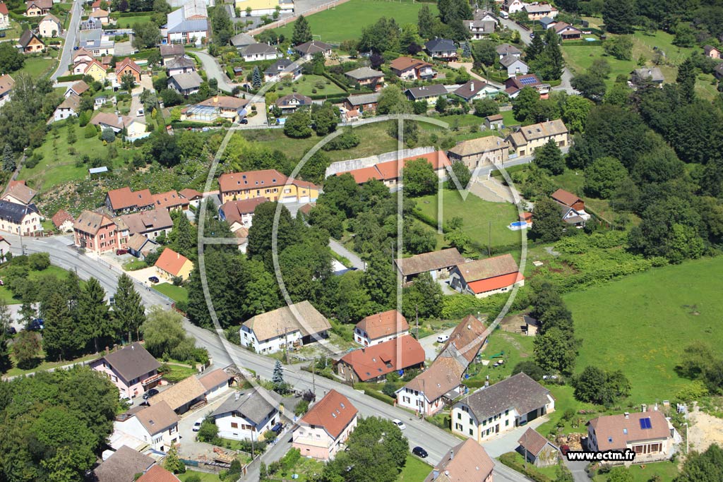 Photo arienne de Rougemont-le-Chteau