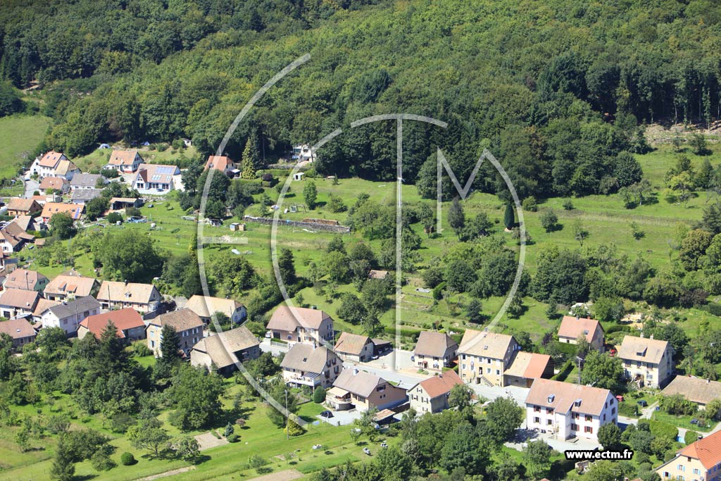 Photo arienne de Rougemont-le-Chteau
