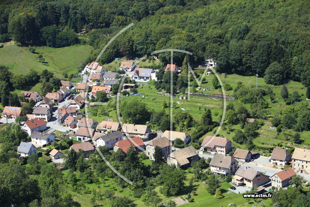 Photo arienne de Rougemont-le-Chteau