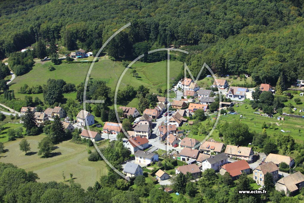Photo arienne de Rougemont-le-Chteau