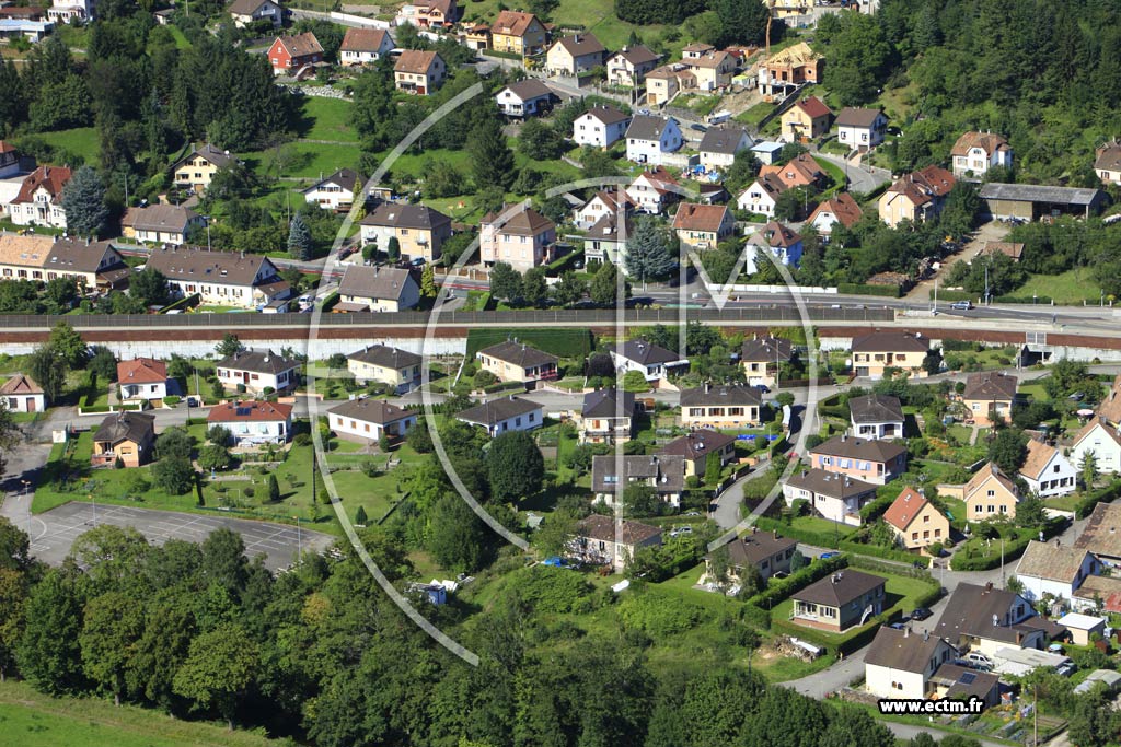 Photo arienne de Saint-Amarin
