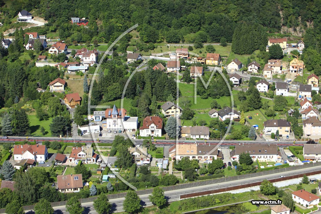 Photo arienne de Saint-Amarin