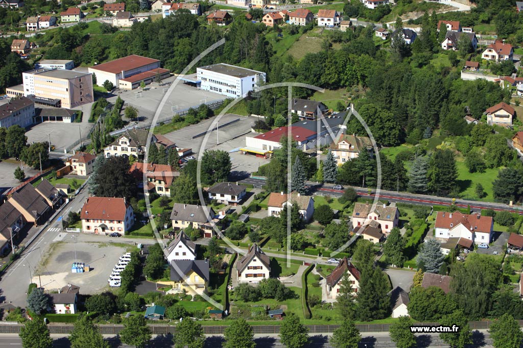 Photo arienne de Saint-Amarin
