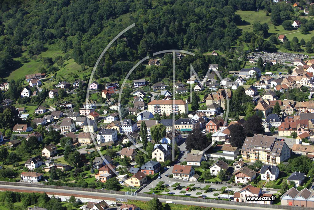Photo arienne de Saint-Amarin