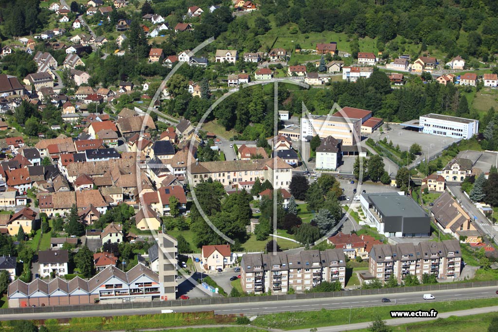 Photo arienne de Saint-Amarin
